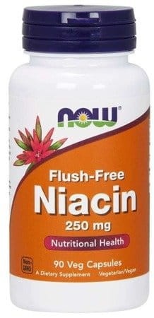 Witamina B3  Niacyna Niacin FlushFree 90 kapsułek NOW FOODS