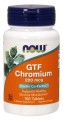 GTF Chromium  Chrom GTF 200 mcg 100 tabletek NOW FOODS