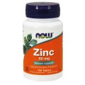 Zinc  Cynk 50 mg  Glukonian Cynku 100 tabletek NOW FOODS
