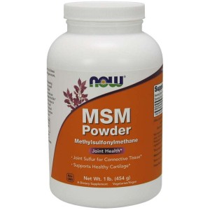 Siarka MSM  Metylosulfonylometan 454 g NOW FOODS