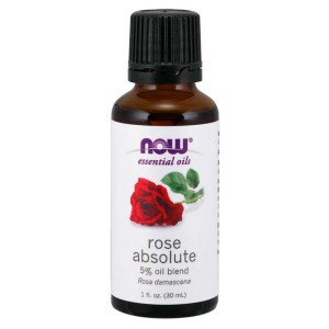 100% Olejek Różany Rose Absolute Oil Blend 30 ml NOW FOODS