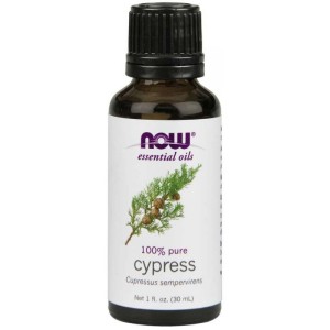 100% Olejek Cyprysowy  Cyprys 30 ml NOW FOODS