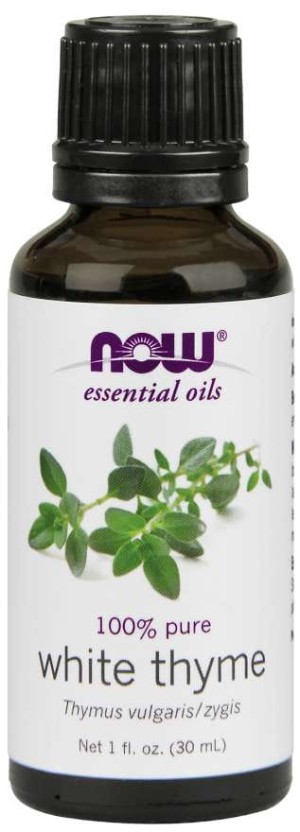 100% Olejek z Białego Tymianku  Tymianek 30 ml NOW FOODS