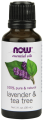 100% Olejek Lawendowy i Olejek z Drzewa Herbacianego 30 ml NOW FOODS