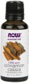 100% Olejek Cynamonowy Cinnamon Cassia  Cynamon 30 ml NOW FOODS