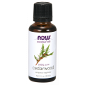 100% Olejek Cedrowy  Cedarwood Drzewo Cedrowe 30 ml NOW FOODS