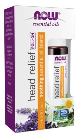 Head Relief Blend Rollon 10 ml NOW FOODS