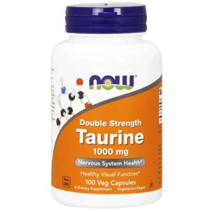 NOW FOODS Tauryna 1000mg, 100vcaps.