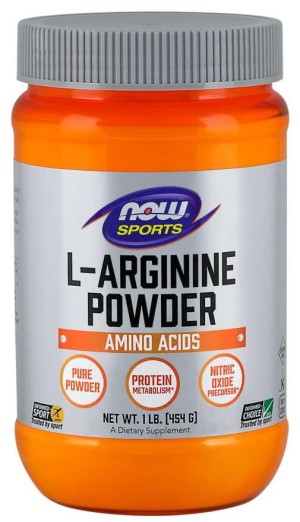 LArginina 454 g NOW FOODS