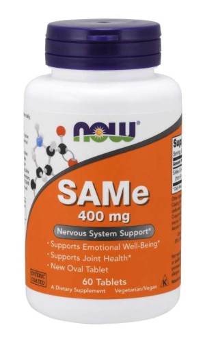 SAMe  SAdenozylo LMetionina 400 mg 60 tabletek NOW FOODS