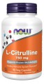 LCitrulline  LCytrulina 750 mg 90 kapsułek NOW FOODS