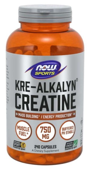 KreAlkalyn® Creatine  Buforowany Monohydrat Kreatyny 750 mg 240 kapsułek