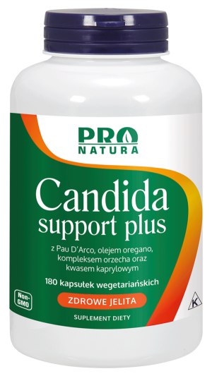Candida Support Plus 180 kapsułek NOW FOODS