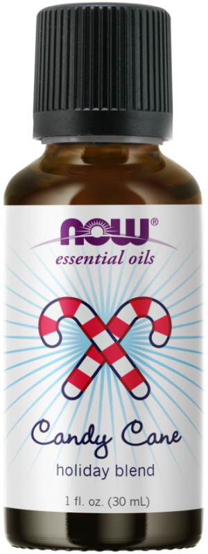 Olejek Zapach Świąt eteryczny Candy Cane Oil Blend 30 ml NOW FOODS Essential Oils