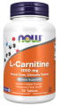 L-Karnityna L-Carnitine 1000mg  50 tabletek NOW FOODS