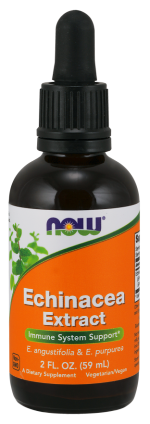 Jeżówka Echinacea Extract   59 ml NOW FOODS