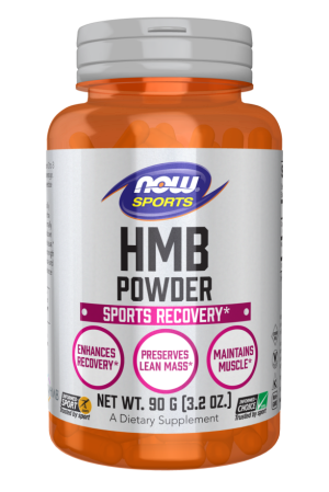 HMB Proszek Powder leucyna 90 g NOW FOODS Sports