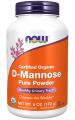 D - Mannose-Einfachzucker 170 g NOW FOODS