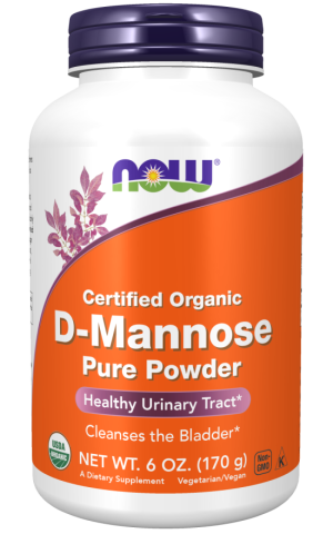 D - Mannose-Einfachzucker 170 g NOW FOODS