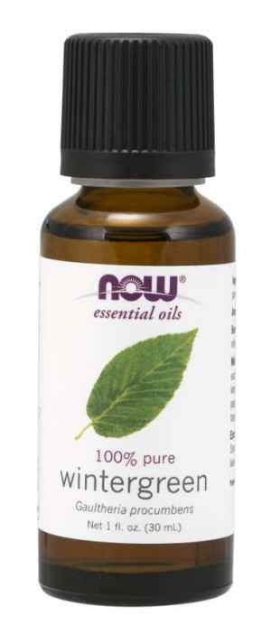 100% Olejek Wintergreen  Golteria Rozesłana 30 ml Now Foods