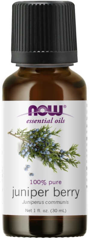 100% Olejek Jałowcowy eteryczny  Juniper Berry Oil  30 ml NOW FOODS Essentials Oils