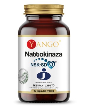 Nattokinaza NSKSD 30 kapsułek Yango