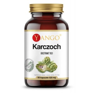 Karczoch  ekstrakt 10:1 60 kapsułek Yango