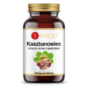 Kasztanowiec  20% escyny 60 kapsułek Yango