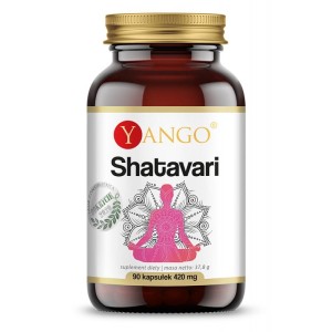 Shatavari  ekstrakt 90 kapsułek Yango