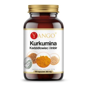 Kurkumina Kadzidłowiec i Imbir 90 kapsułek Yango
