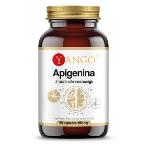 Apigenina z nasion selera naciowego 90 kapsułek Yango