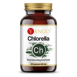 Chlorella  rozerwane ściany komórkowe 90 kapsułek