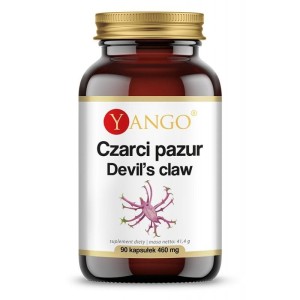 Czarci Pazur  Devils Claw 370 mg 90 kapsułek Yango