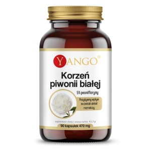 Korzeń piwonii białej 90 kapsułek YANGO