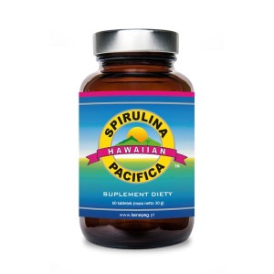 Hawajska Spirulina Pacifica 60 tabletek Cyanotech Co