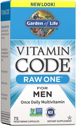 Vitamin Code RAW One for Men 75 kapsułek Garden of Life