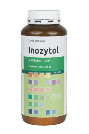 Inozytol  100% proszek 250 g Kräuterhaus Sanct Bernhard KG