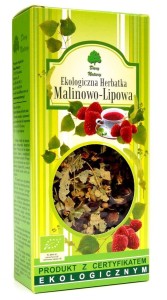 LINDEN-RASPBERRY TEA BIO 80 g - DARY NATURY