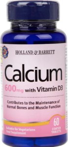 Calcium plus Vitamin D3 60 Tabletten HOLLAND & BARRETT