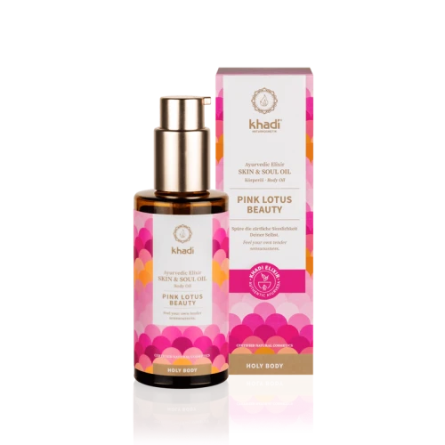 Harmonisierendes Haut- und Seelenöl - Pink Lotus Beauty KHADI