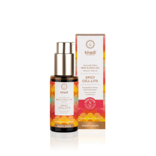 Stimulierendes Öl für Cellulite - würzige Zelle - lite - Shaktiform KHADI