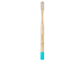 Toothbrush bamboo turquoise soft bristles - Mohani