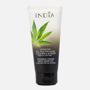 Cremiges Duschgel mit Hanföl 200ml INDIA COSMETICS