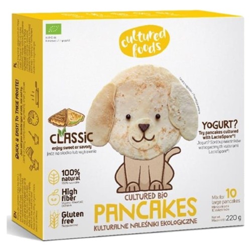 Klassische Pfannkuchenmischung mit Probiotika BIO 220g KULTURFUTTER