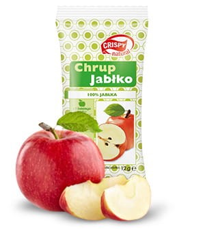 Kostki jabłka Crispy Natural, 12g