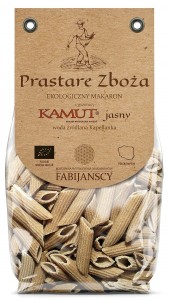 PASTA (LIGHT KAMUT) PENNE BIO 250 g - FABIJAŃSCY