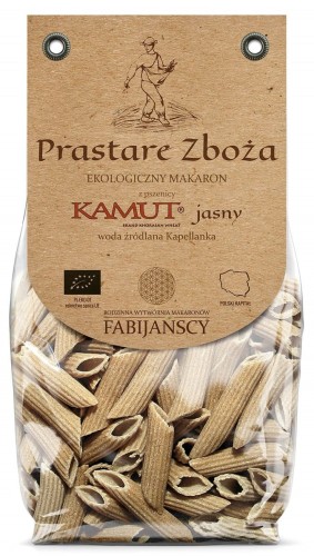 PASTA (LIGHT KAMUT) PENNE BIO 250 g - FABIJAŃSCY