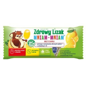 Lizak cytryna 6g Zdrowy Lizak