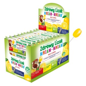 Lizak cytryna 6g Zdrowy Lizak