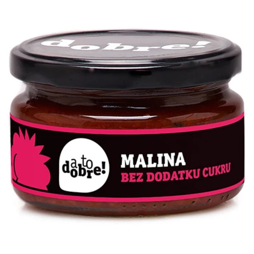 Malina bez dodatku cukru o konsystencji konfitury A To Dobre!, 210g